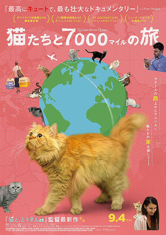 猫たちと7000マイルの旅